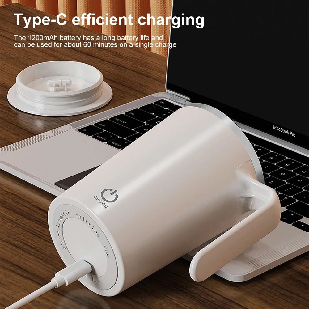 Rotating Magnetic Automatic Mixing Cup