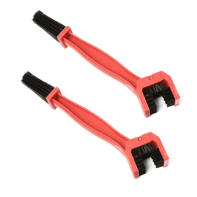 Bicycle Chain and Flywheel Cleaning Brush Tool with Nylon Bristles