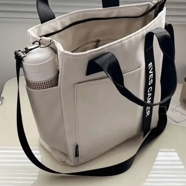 Casual Large Capacity Waterproof Nylon Tote Shoulder Bag Fashion Messenger Handbag