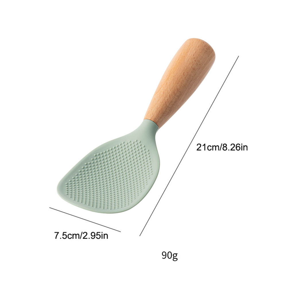 Silicone Cooking Spoon - Non-stick, Anti-Scalding, High-Temperature-Resistant Kitchen Gadget