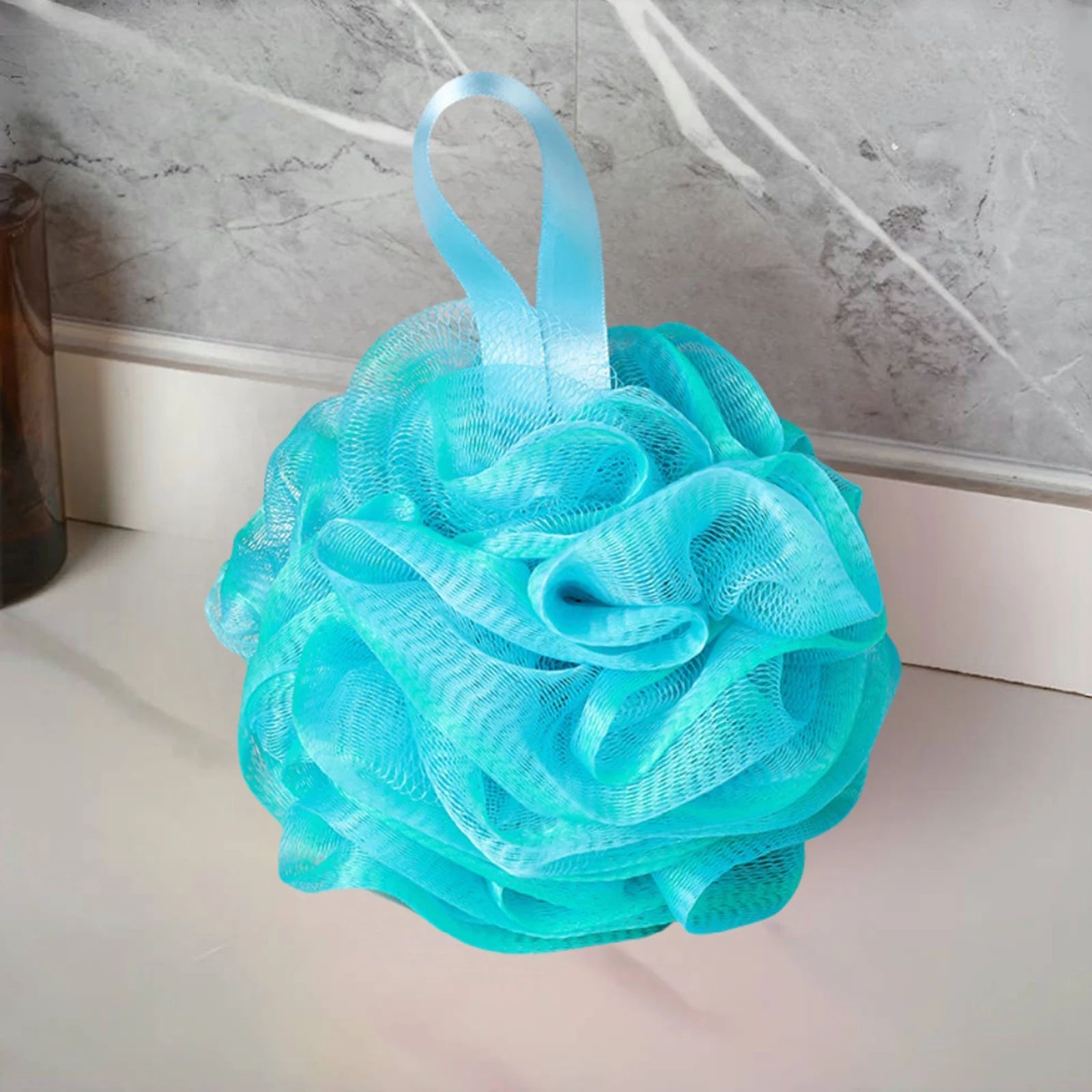 Exfoliating Bath Loofah Sponge Set Soft Mesh Shower Scrubber 2 Pack