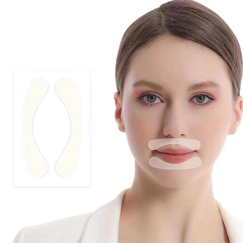 Reusable Silicone Lip Patch Wrinkle Care Stickers Set