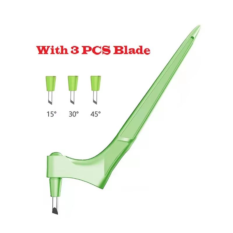 360 Degree Rotating Gyroscope Cutting Tool Set with Carbon Steel Blades and Cutting Pen