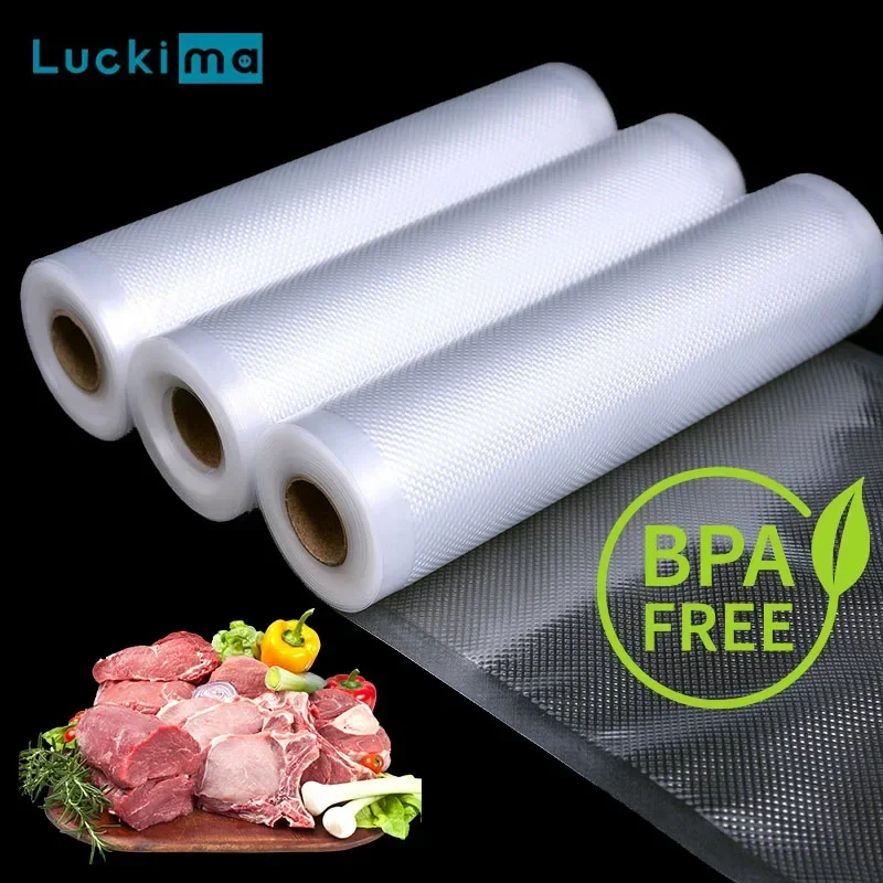 Vacuum Sealer Bags for Meat, Fruit & Vegetables Sous Vide Storage Bags
