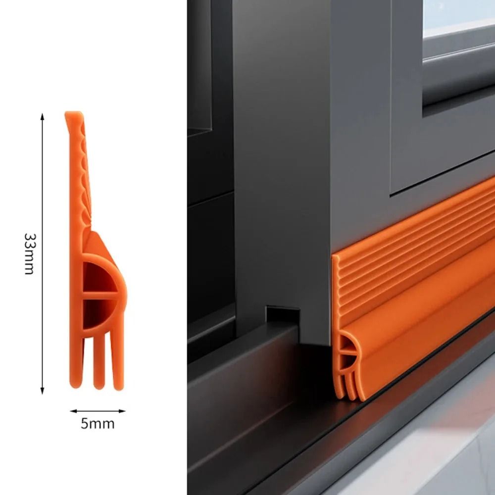 Triple Soundproof Window Seal Strip Self Adhesive Design