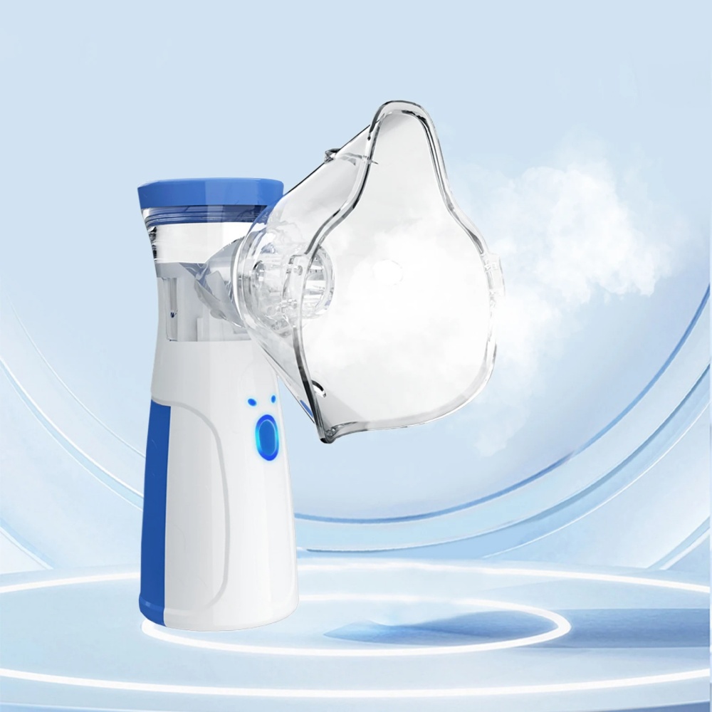 Portable Facial Steamer Nano Mist Nebulizer Rechargeable Handheld Face Humidifier