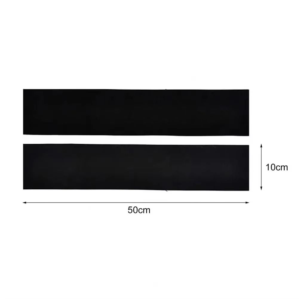 Ultra-Slim Frameless Adhesive License Plate Holder Kit (4-Pack Universal)