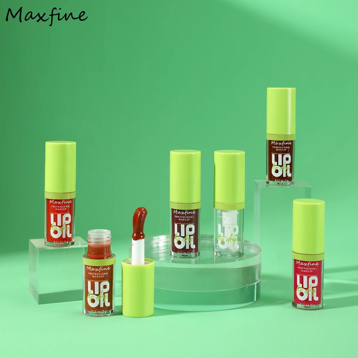 GlowLuxe 6-Tone Moisturizing Lip Gloss Set – Hydrating Luminous Shine Lip Oil Collection