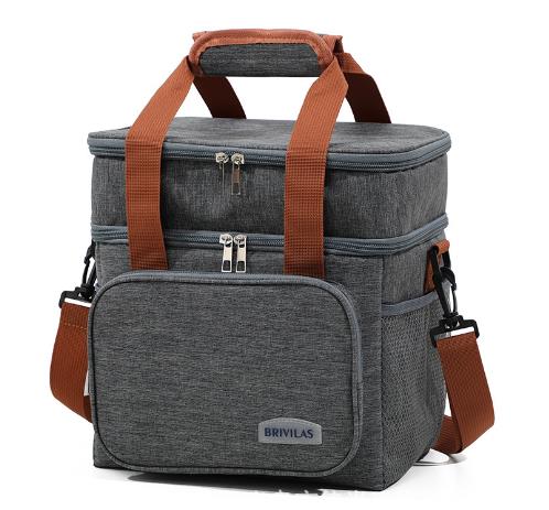 Fashionable Large Capacity Crossbody Insulated Lunch Bag – Thickened & Stylish Business Lunch Cooler