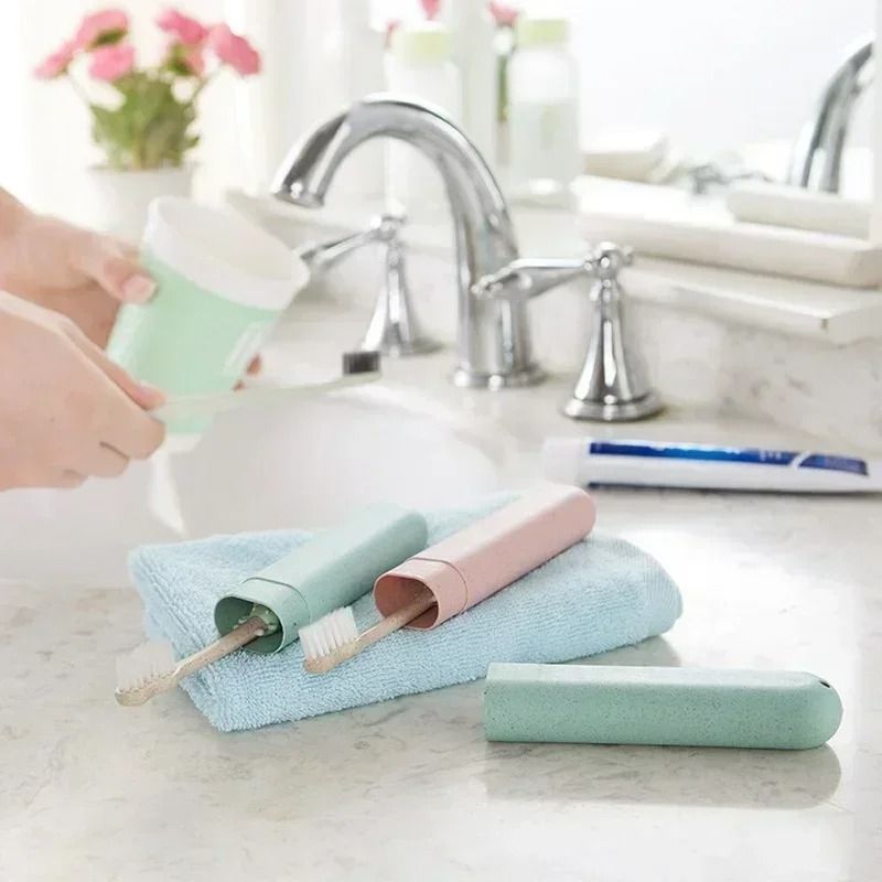 Travel Toothbrush Box Holder Cover Dust Proof Storage Case