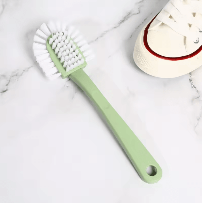 Five-Sided Shoe Cleaning Brush Multi-Function Double-Sided Circular 360-Degree Decontamination Household Shoe Care Tool