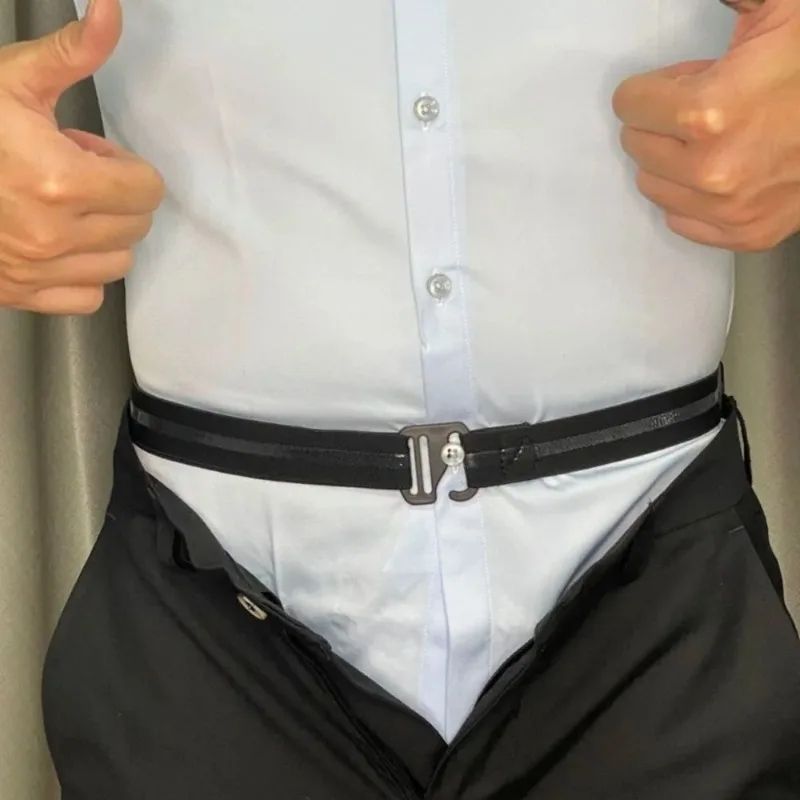 Mens Adjustable Anti Slip Shirt Stays
