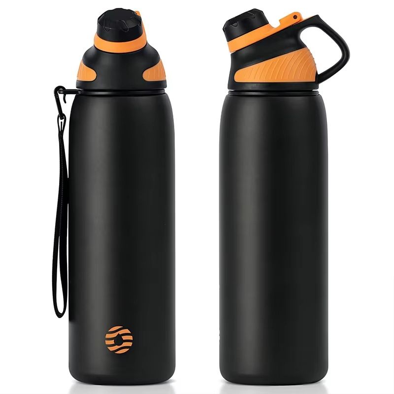 Stainless Steel Thermal Bottle with Magnetic Lid | Double-Wall Insulated, Leakproof for Sports & Outdoors