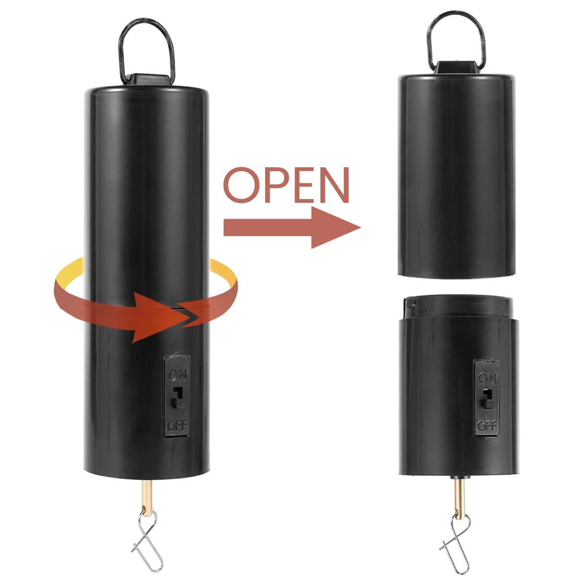 Battery Powered Wind Spinner Motor