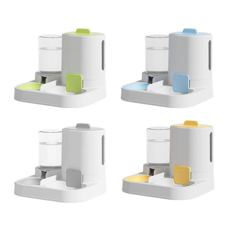Automatic Gravity Fed Cat Water Dispenser Spill-Proof, Large Capacity, One-Piece Design