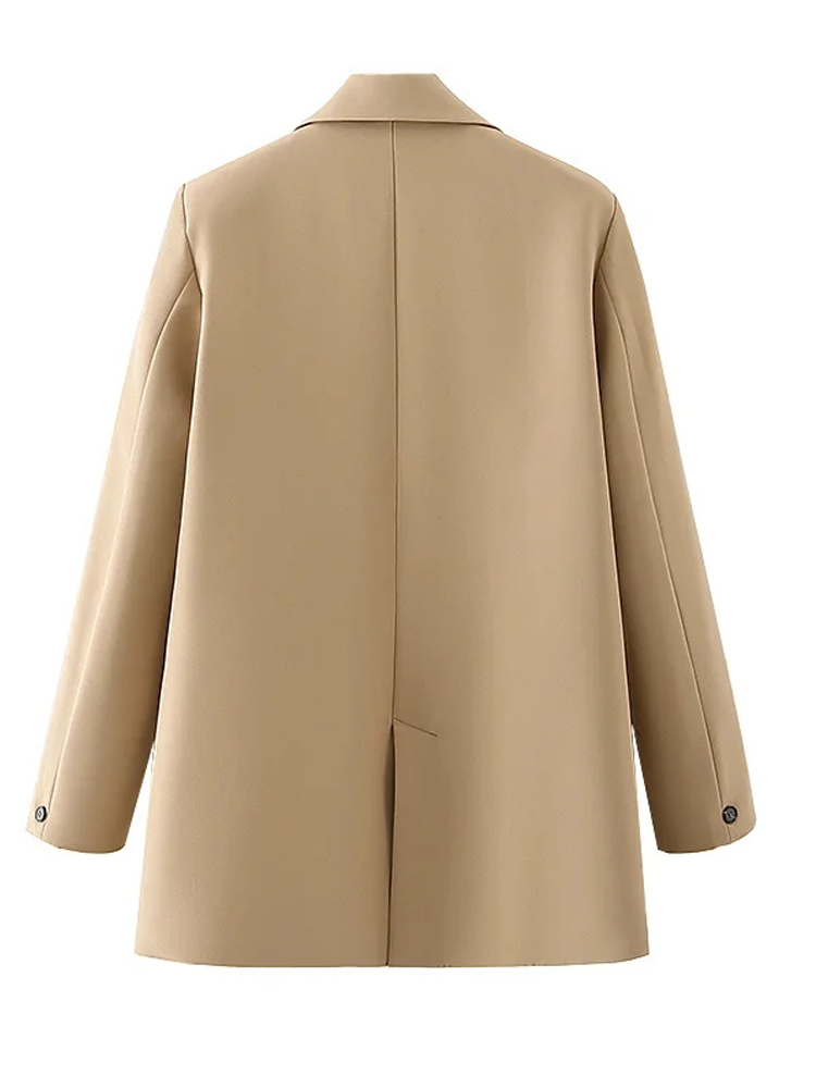 TRAF Women's Blazer, Fashion Office Wear Jacket, Outerwear Coat