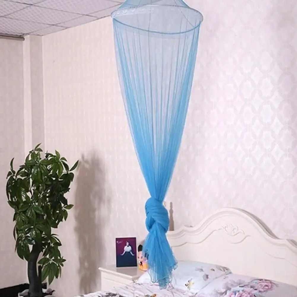 Princess Style Mosquito Net Dome Canopy Bed Mesh Net for Home Bedroom