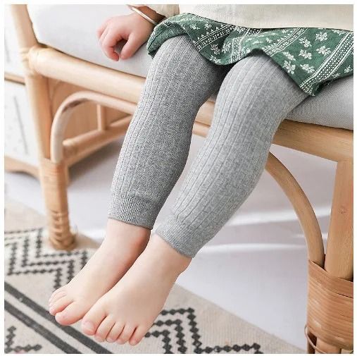 Girls Toddler Basic Ribbed Sweater and Leggings Set