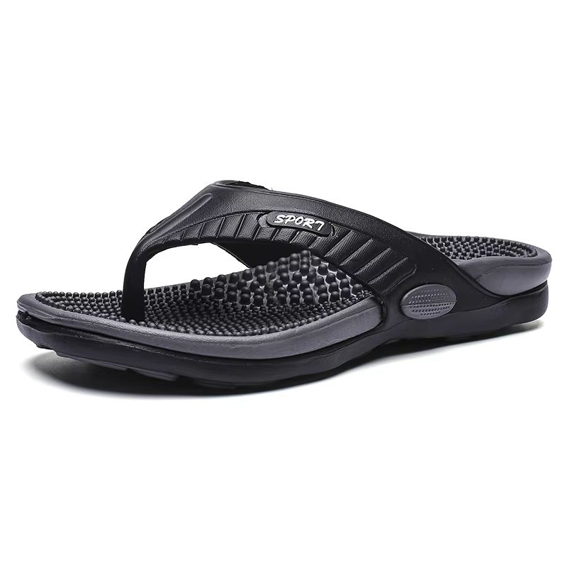 AirFlex Men's Massage EVA Beach Flip Flops Breathable Summer Sandals