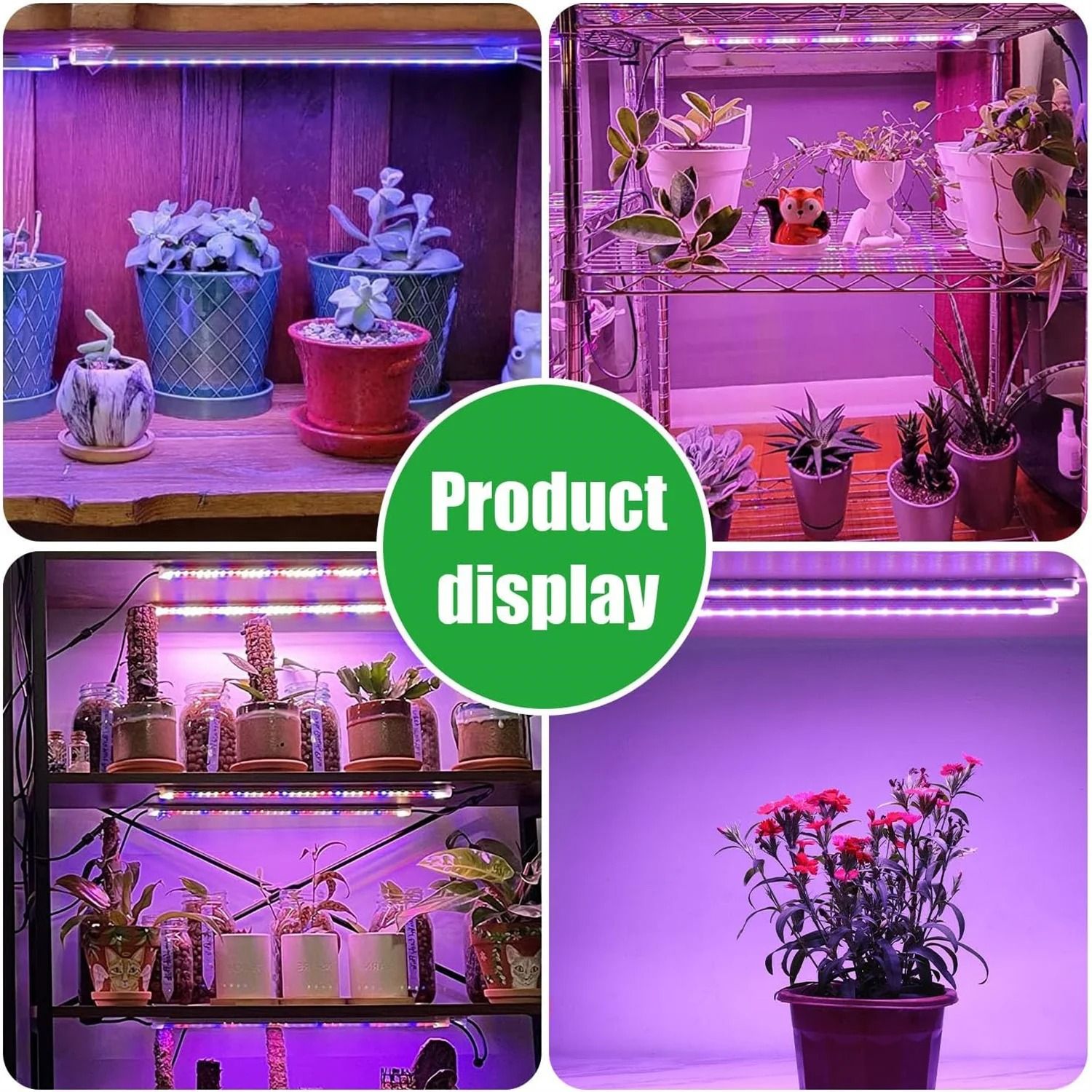 USB LED Grow Light Full Spectrum with Timer Dimmable Indoor Plant Lamp