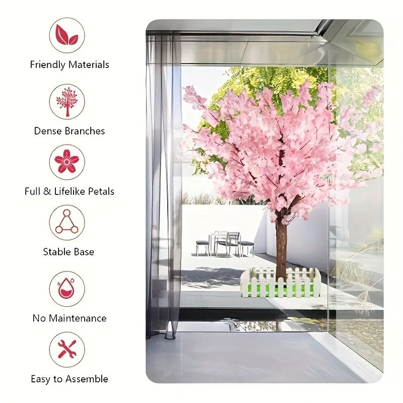 Grand Enchanted Artificial Cherry Blossom Tree