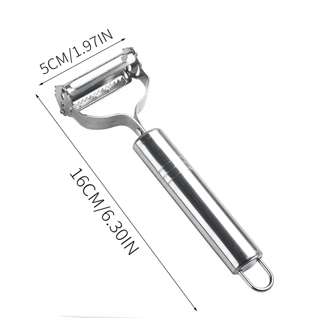 High Quality Stainless Steel Potato Grater, Cucumber Carrot Julienne Peeler, Fruit Vegetable Slicer
