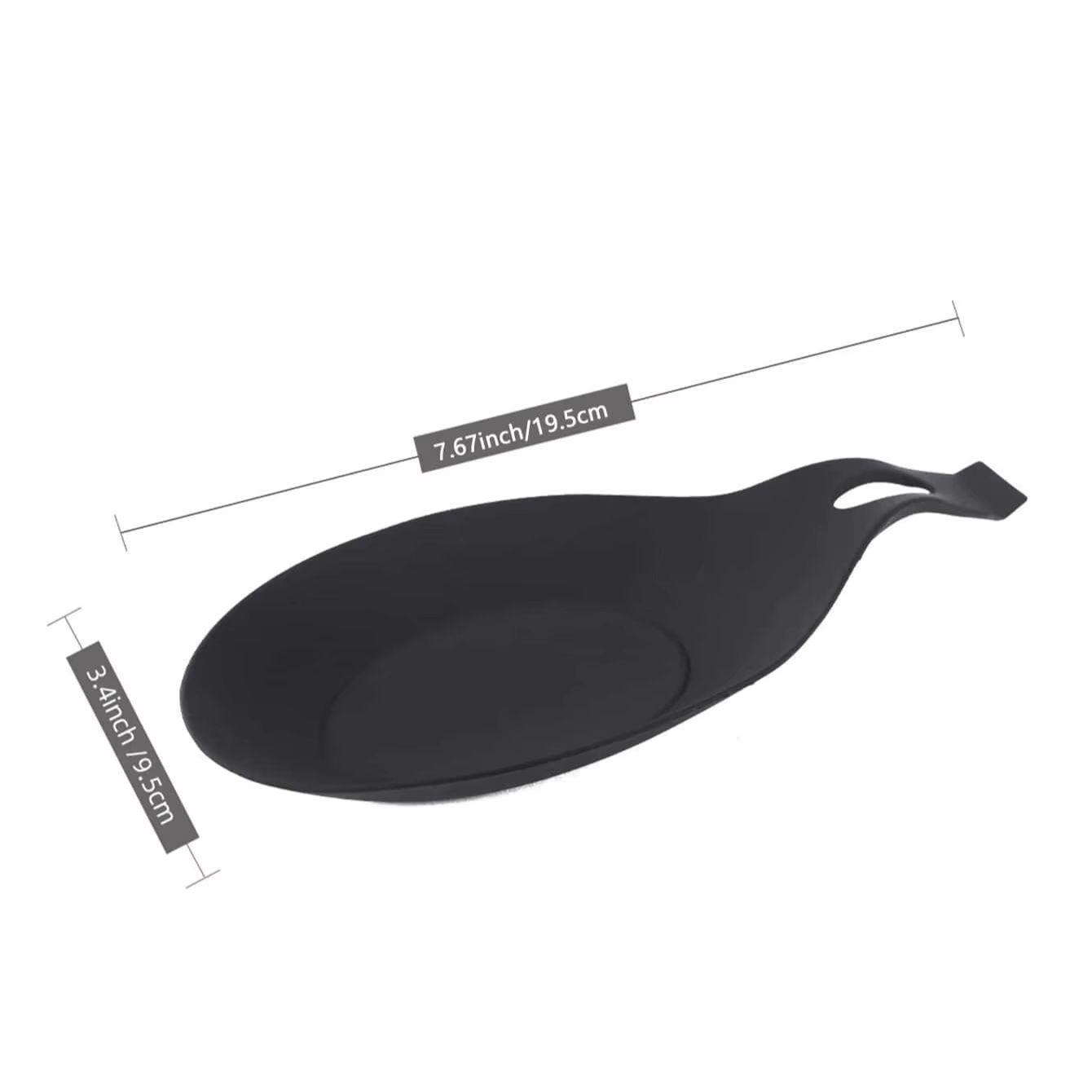 Silicone Insulation Spoon Shelf and Heat-Resistant Placemat – Multi-Use Kitchen Glass Coaster Tray