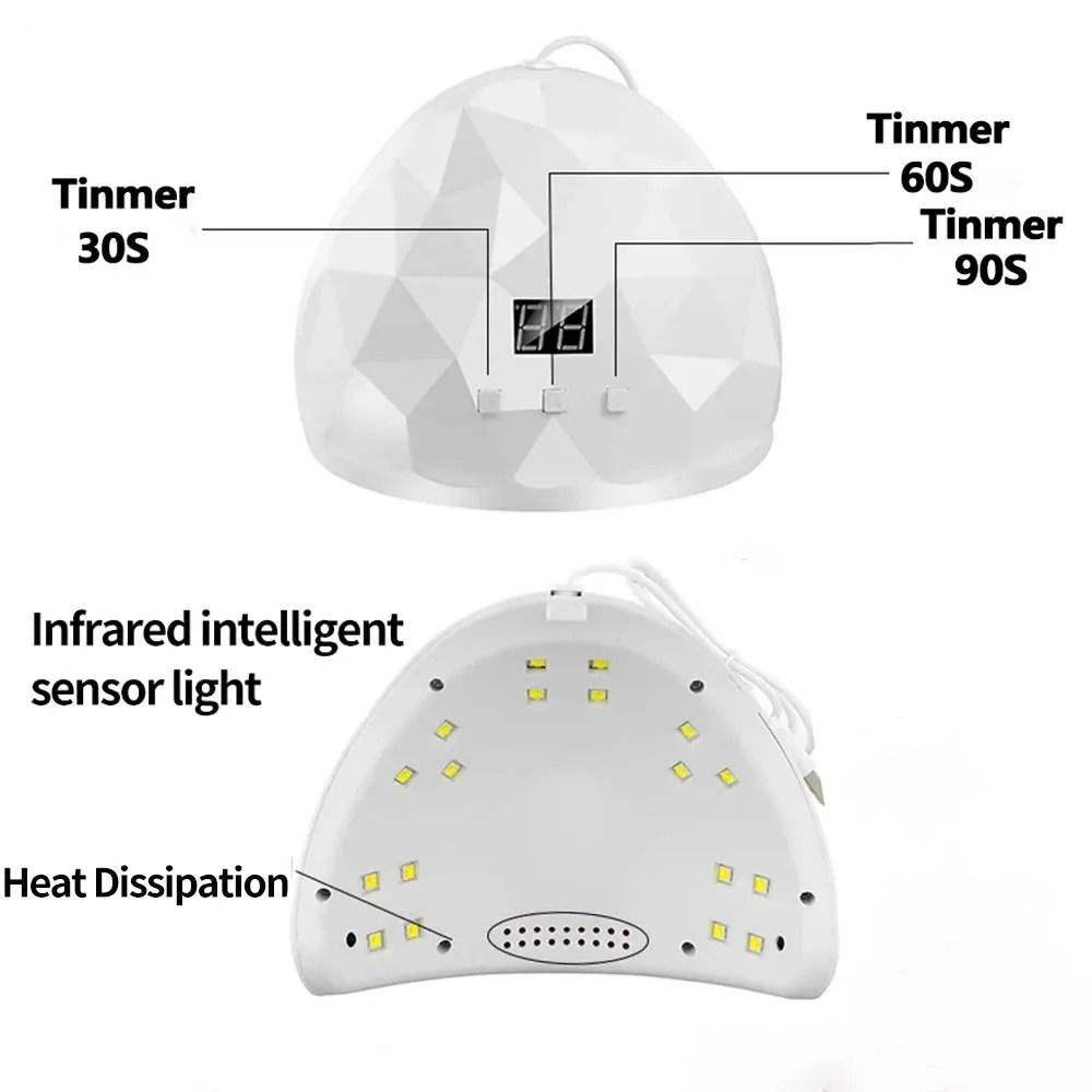 LULAA 88W Nail Dryer Lamp UV LED Curing Light
