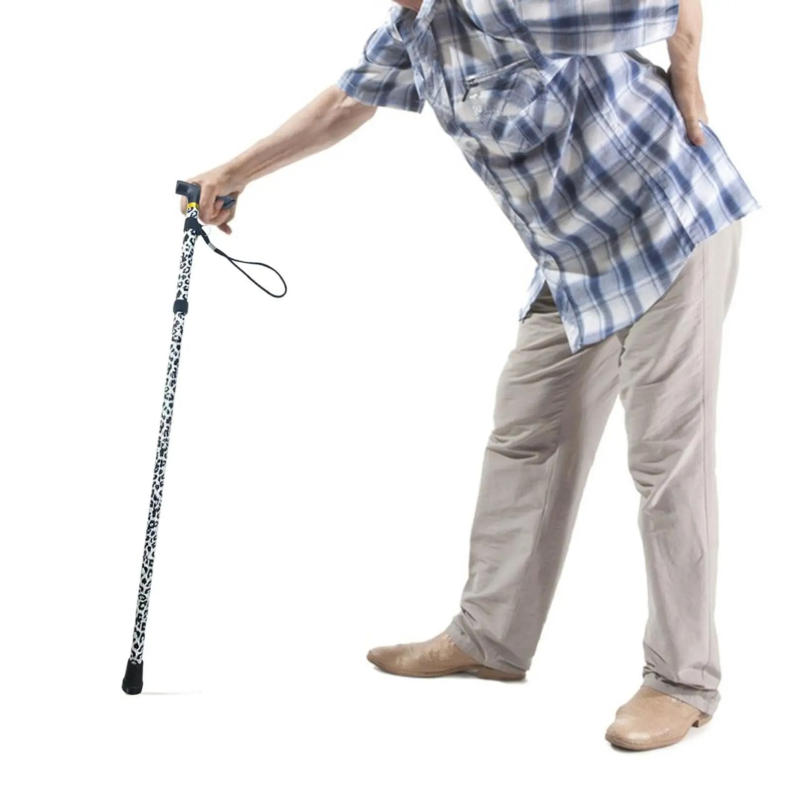 Unisex Anti-Shock Foldable Aluminum Trekking Pole