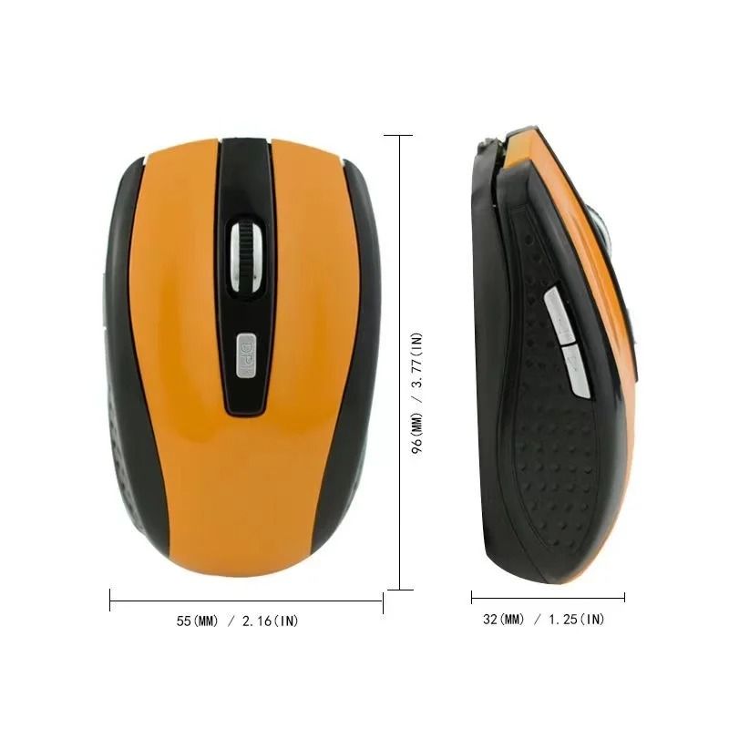 Ergonomic 2.4G Wireless Optical Mouse