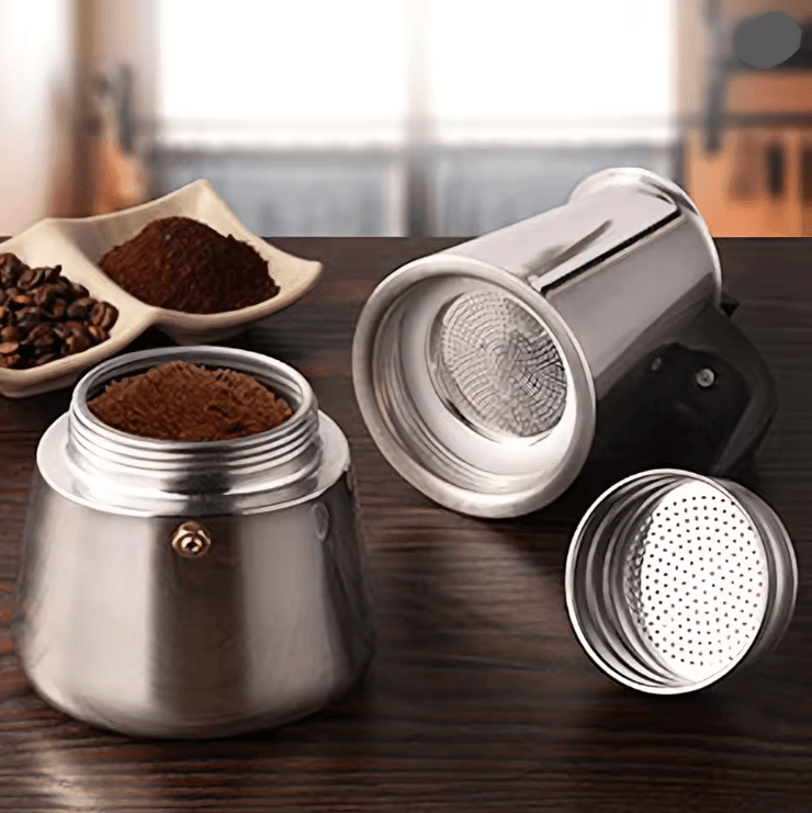 BrewMaster Classic Stovetop Coffee Maker