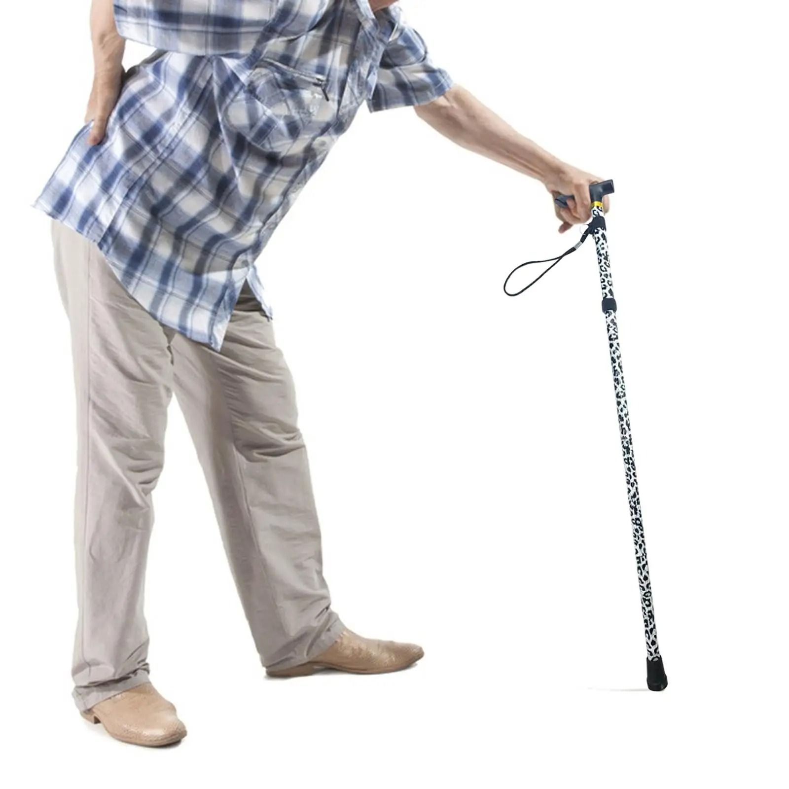 Unisex Anti-Shock Foldable Aluminum Trekking Pole