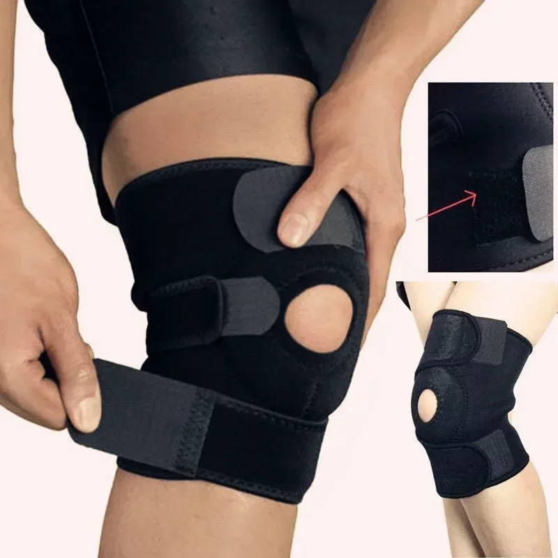 Sports Knee Pads, Outdoor Hiking, Basketball, Cycling, Running, Strengthening Protective Gear, Spring Knee Pads