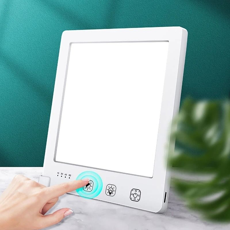SAD Light Therapy Lamp | Smart Adjustable Sunlight Simulation Desk Lamp