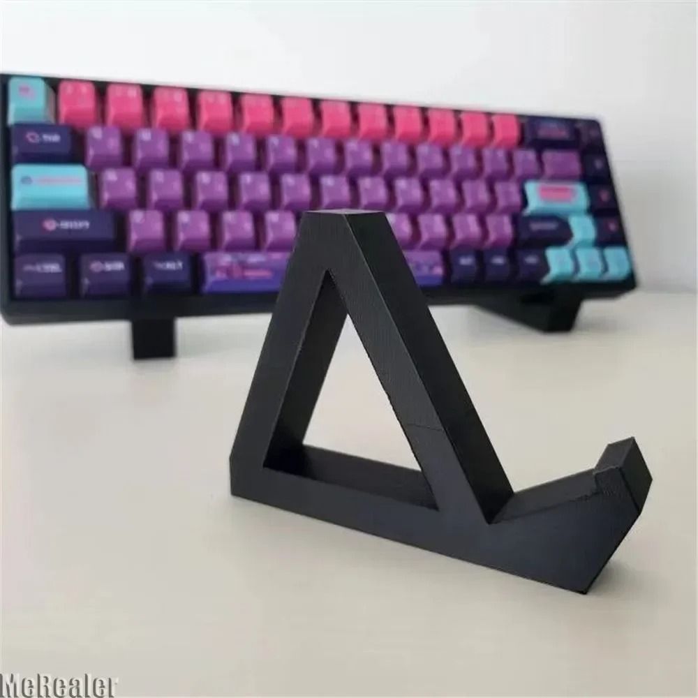 3D Printed Keyboard Display Stand – Mechanical Keyboard Rack – High-Yield Desktop Interaction Hub