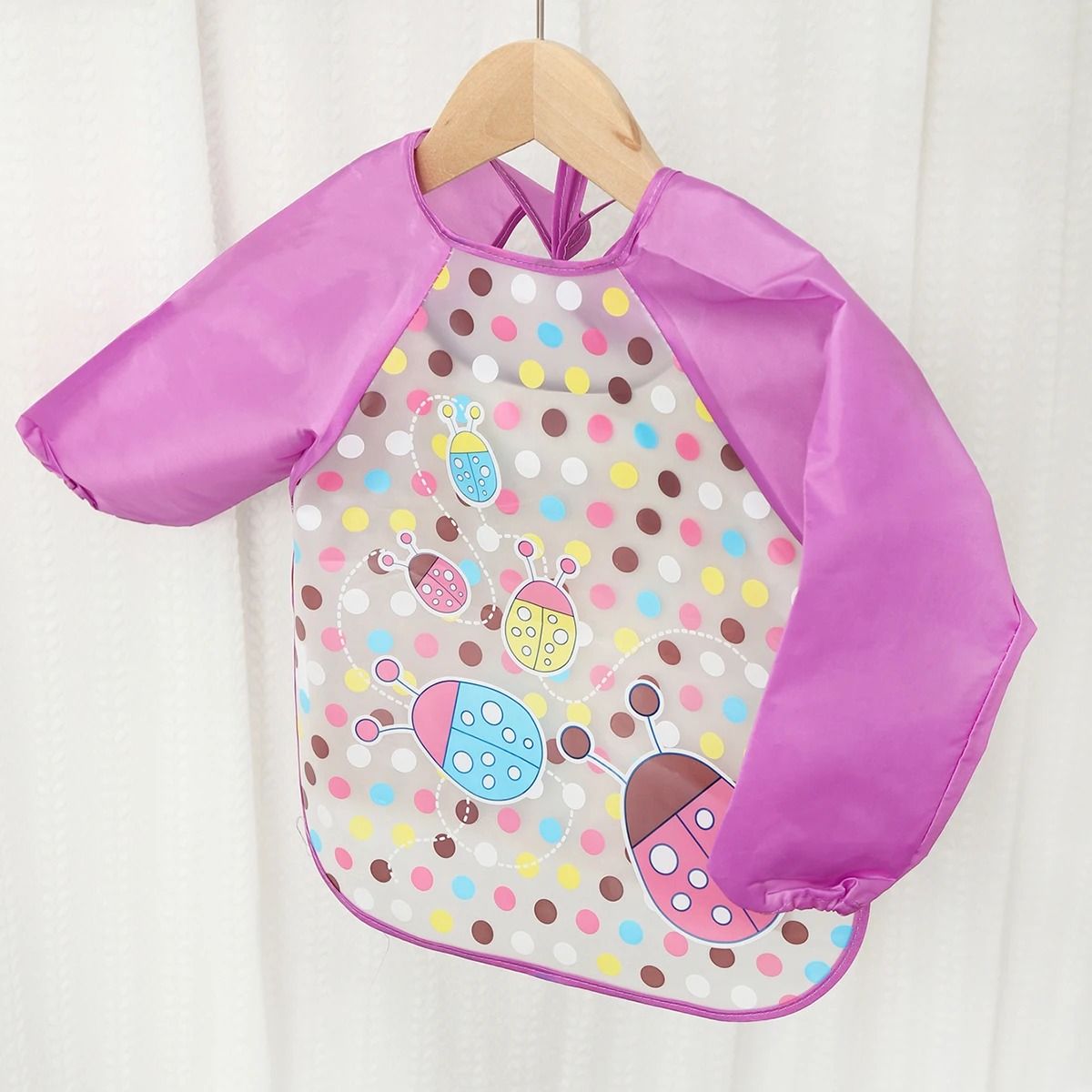 Waterproof Long Sleeve Baby Feeding Smock