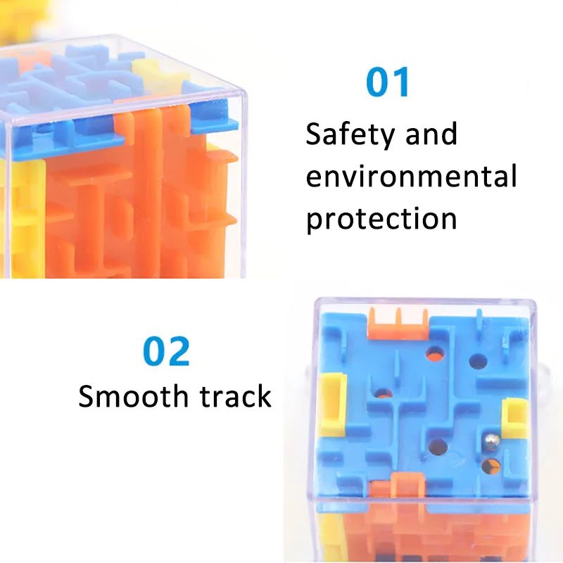 Mini 3D Maze Puzzle Cube Toy