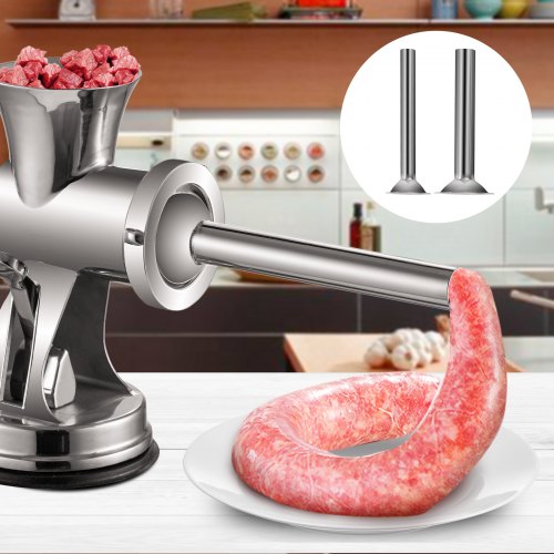 Heavy-Duty Manual Meat Grinder – 304 Stainless Steel, Multi-Function Sausage Stuffer & Coffee Grinder for Home Use