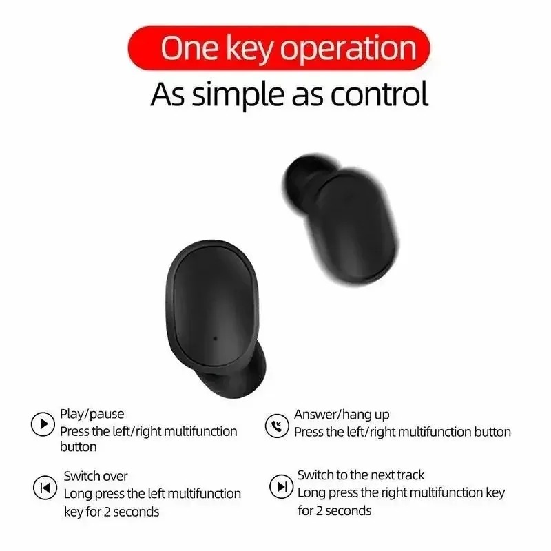 Wireless Earbuds with LED Display Charging Case