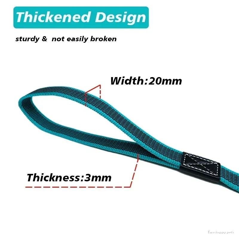 Durable Long Dog Leash Anti Slip Training Dog Walking Lead
