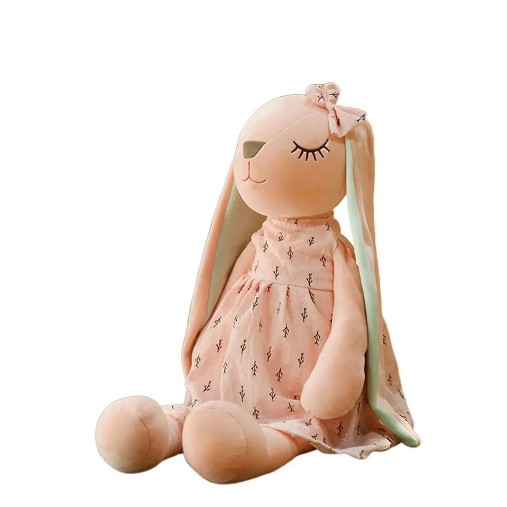 13.78in Soothing Rabbit Sleeping Plush Doll