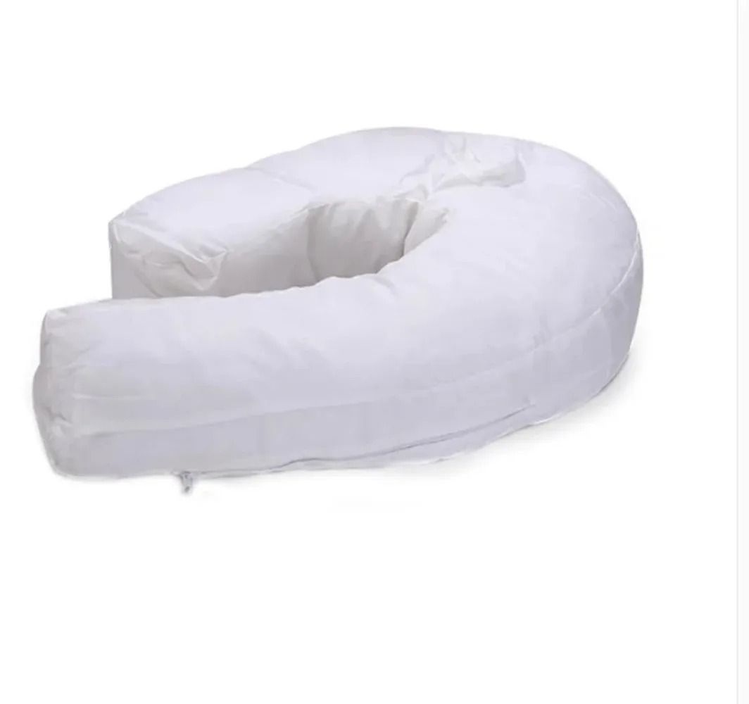 U Shaped Orthopedic Pillow with Side Sleeper Support and Waist Cradle for Neck and Spine Comfort