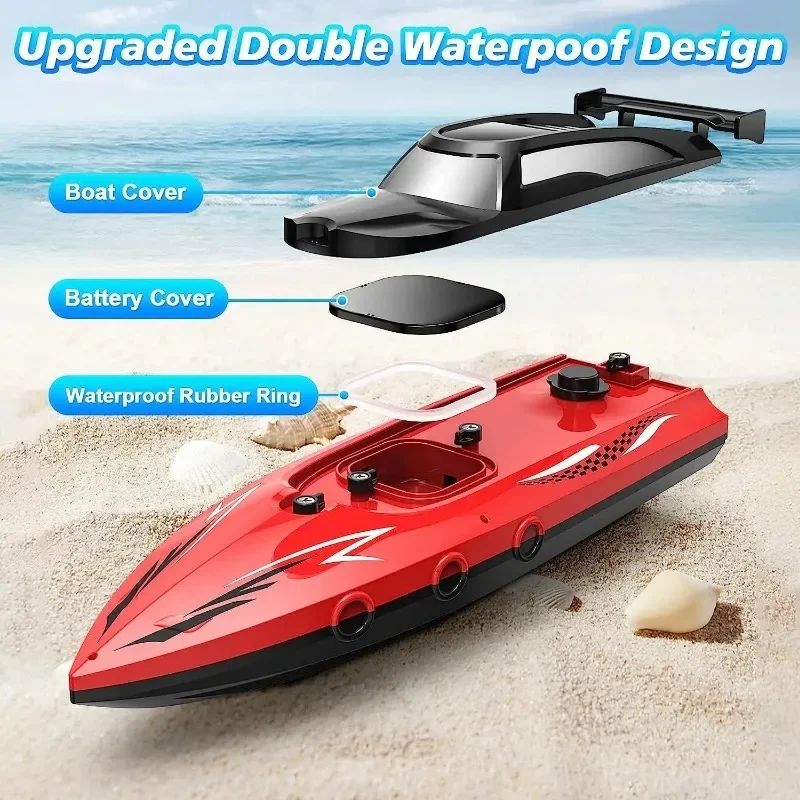 RC Boat with LED Lights