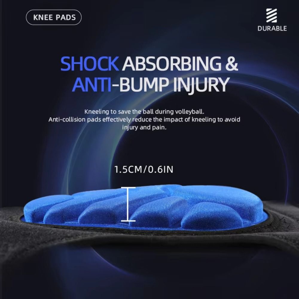 New Sponge Nylon Thickening Knee Pads Black Blue Comfort Knee Leg Cover Kneepad Brace Men Women
