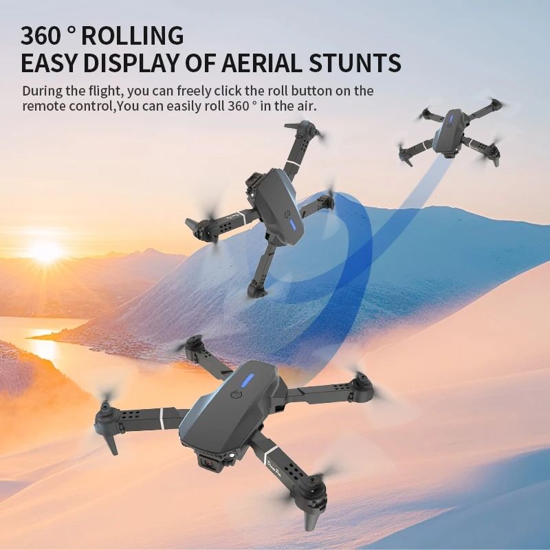 Foldable 4K Drone with Camera