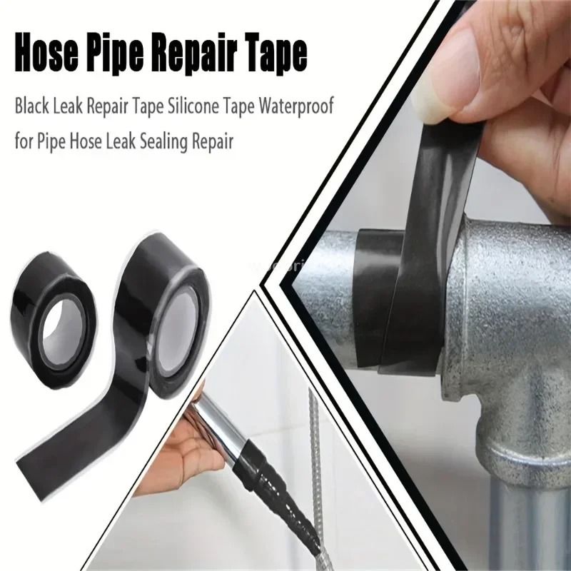 Waterproof Silicone Self Adhesive Repair Tape for High Pressure Pipe Sealing