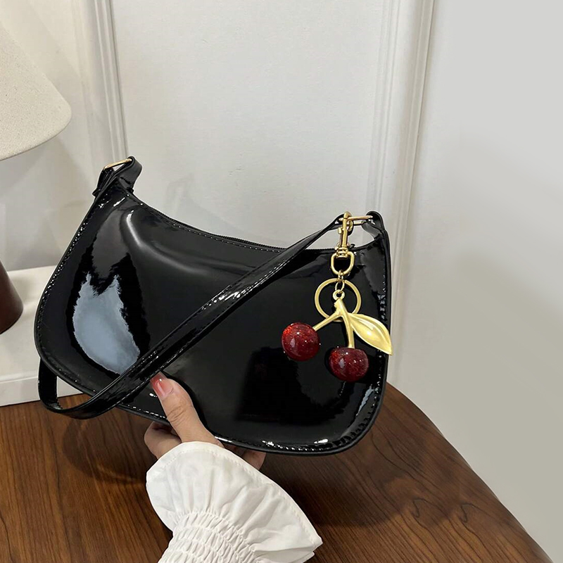 Retro PU Leather Hobo Shoulder Bag for Women