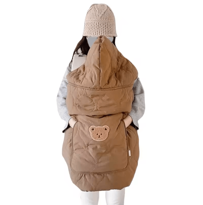 CozyNest Hooded Baby Stroller Blanket Swaddle Wrap