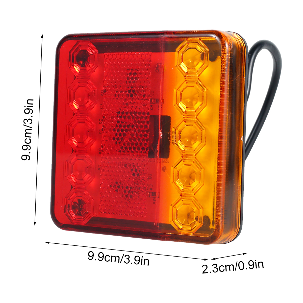 Water proof Car LED Warning Tail Light, Rear Lamps, Boat Trailer, UTE Trailer Caravans, Rear Parts