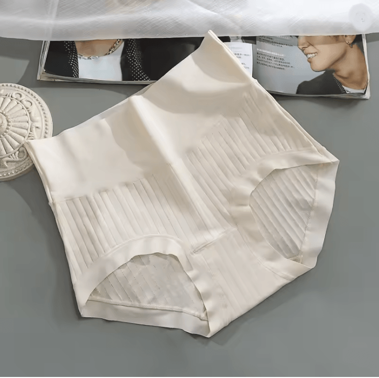 CloudSilk Seamless High Waist Ice Silk Briefs